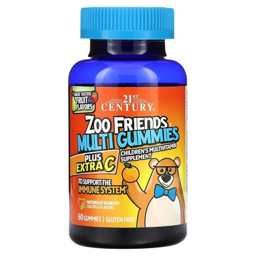 Zoo Friends Multi Gummies Plus Extra C Gummies